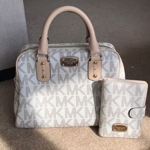 Michael Kors purse and wallet